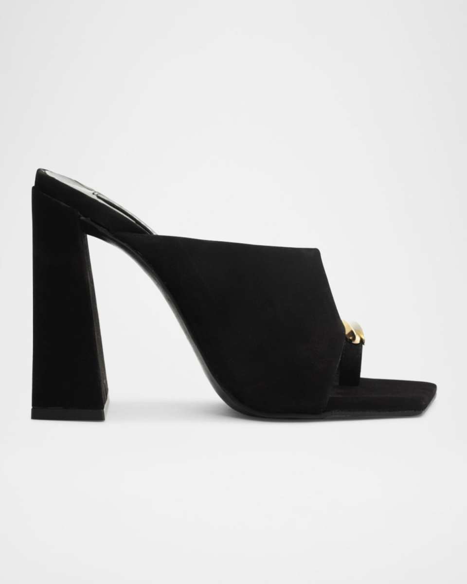 Jodie Toe-Post Nubuck Sandals